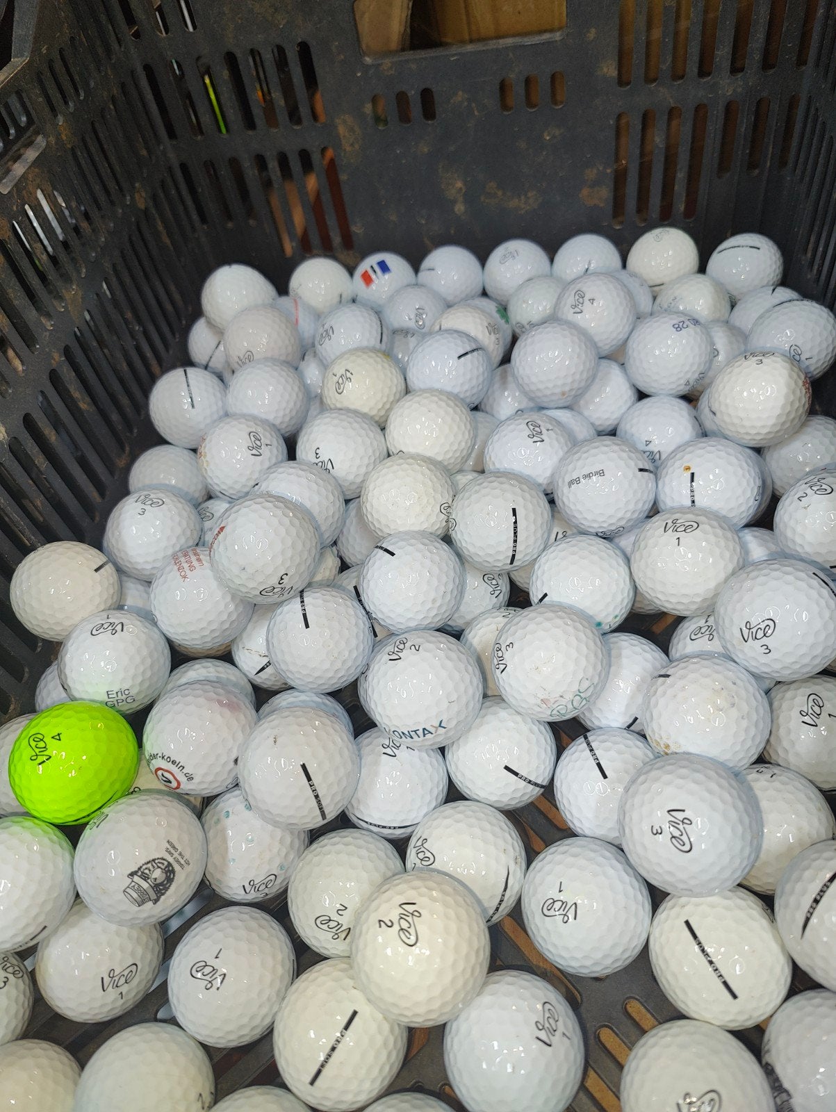 Vice pro golfballen 50 stuks AAAA kwaliteit, Ophalen of Verzenden, Zo goed als nieuw, Bal(len)