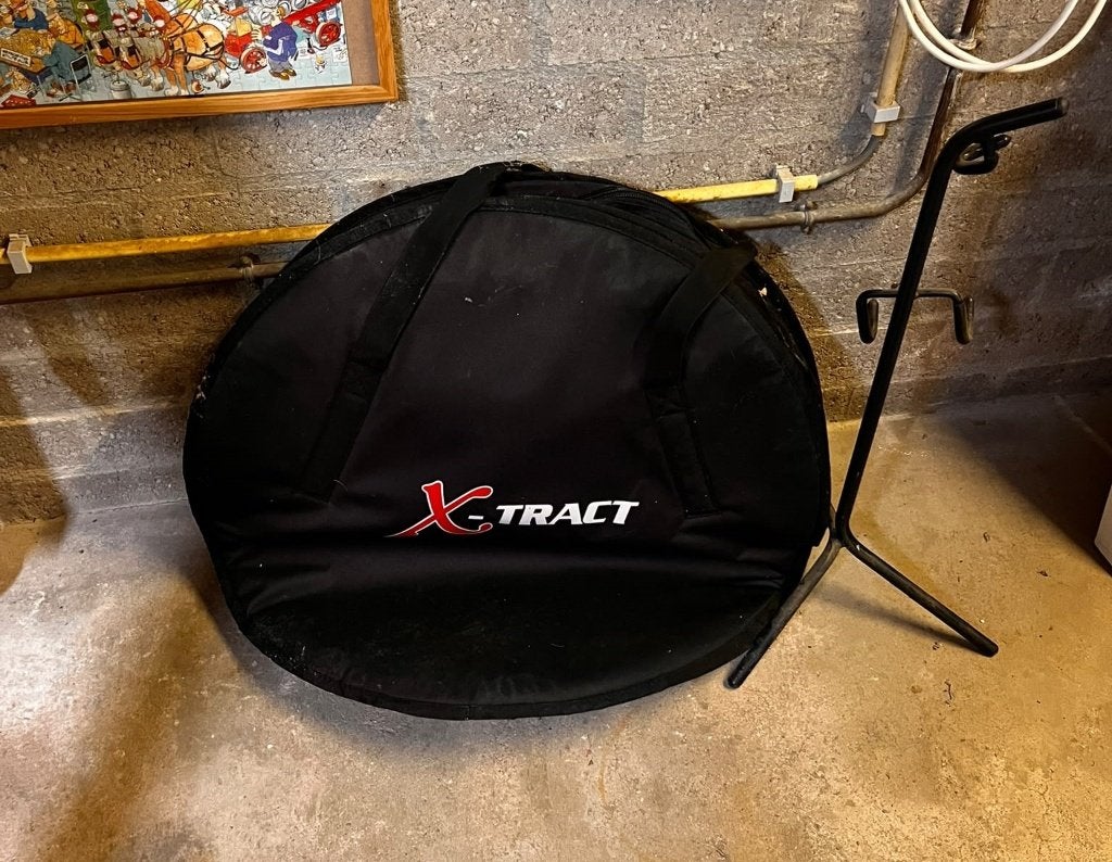 X-Tract wieltas + fietsstandaard racefiets / mountainbike, Fietsen en Brommers, Fietsen | Mountainbikes en ATB, Ophalen, Gebruikt