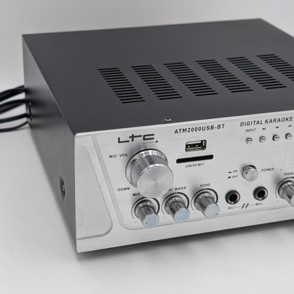 LTC ATM2000USB-BT Digitale karaoke versterker Stereo - Zgan, Ruilrijk, Zo goed als nieuw, Info@ruilrijk.nl, Neerstraat 60, 6041 KD Roermond