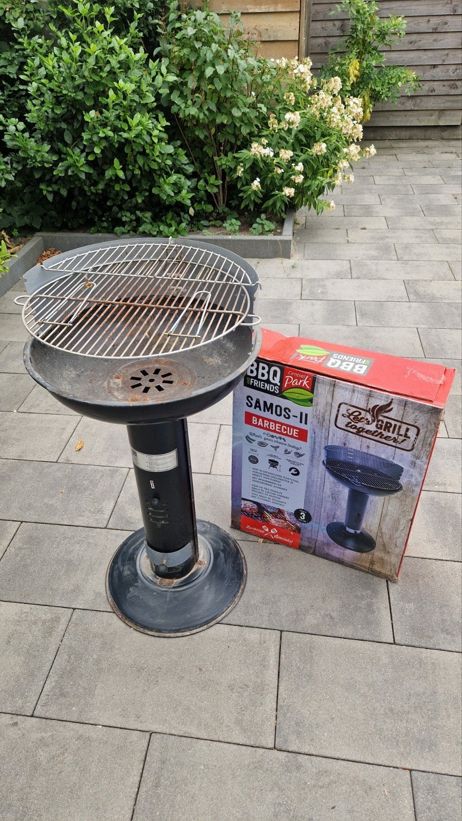Barbeque set Samos, Ophalen of Verzenden, Gebruikt, Central Park BBQ and Friends