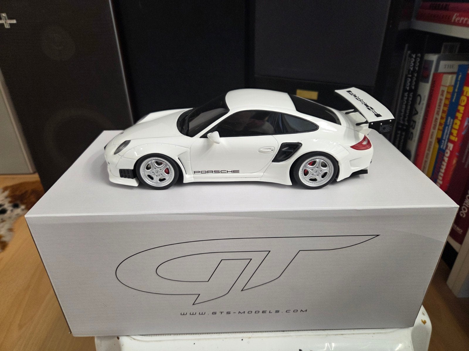 gt spirit  porsche 997., Ophalen of Verzenden, Zo goed als nieuw, Auto, Overige merken