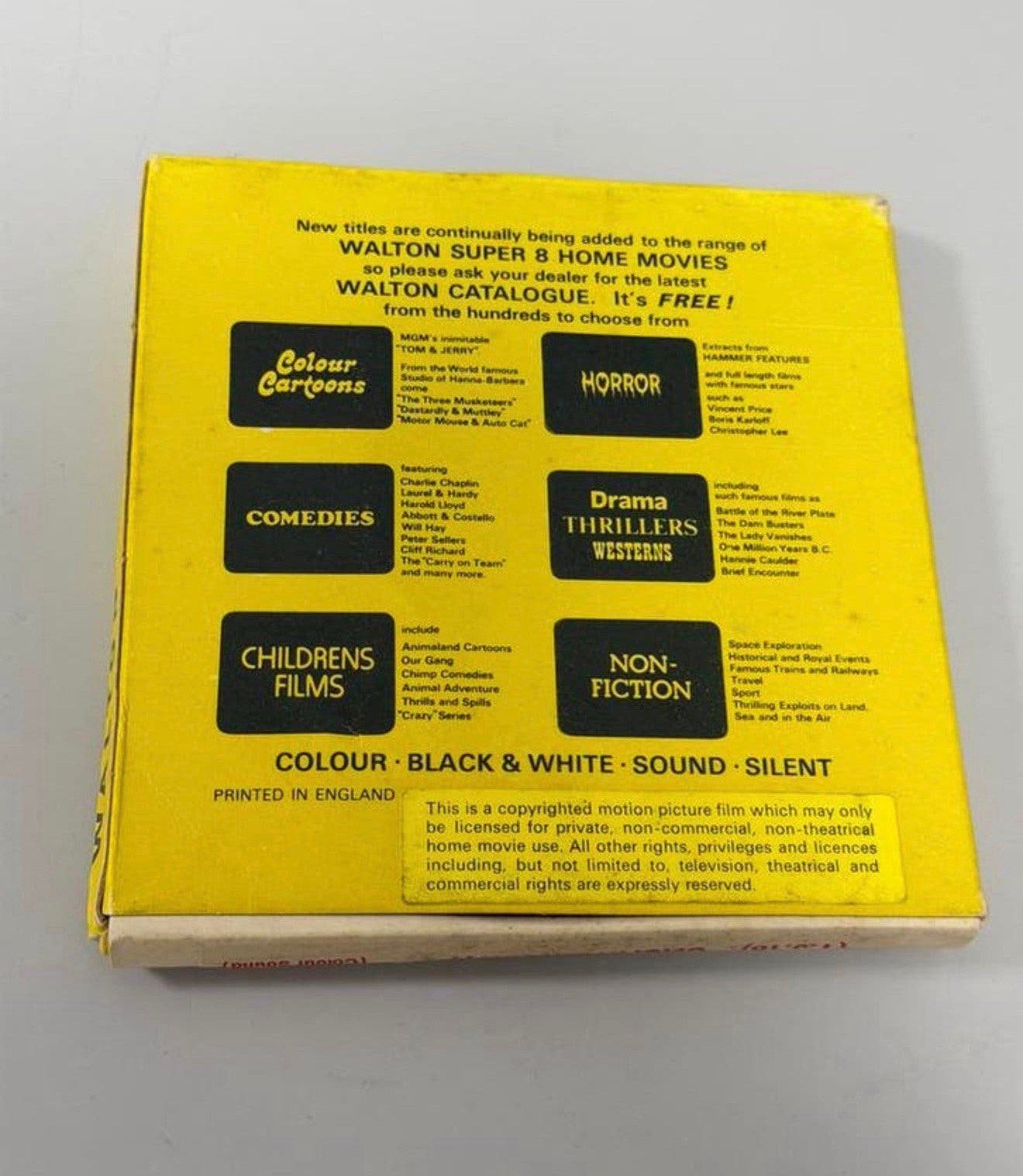 Walton Super 8 Tom and Jerry Casanova Cat compleet 8mm film, Audio, Tv en Foto, P, P, P, Ophalen of Verzenden