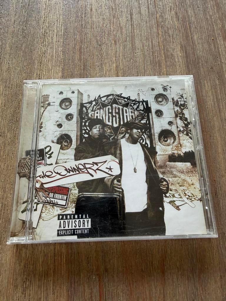 Gang Starr - The Ownerz, Ophalen of Verzenden, Zo goed als nieuw