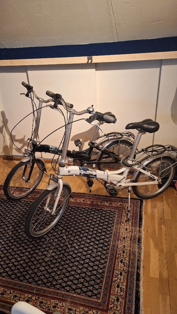 2 Montego Transit vouwfietsen, 20 inch of meer, Gebruikt, Velgrem, Versnellingen