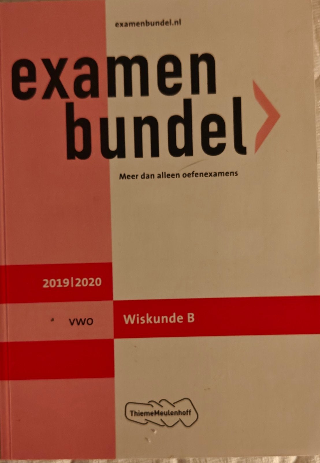 Examenbundel VWO Wiskunde B 2019/2020, VWO, Ophalen of Verzenden, Wiskunde B, Nieuw