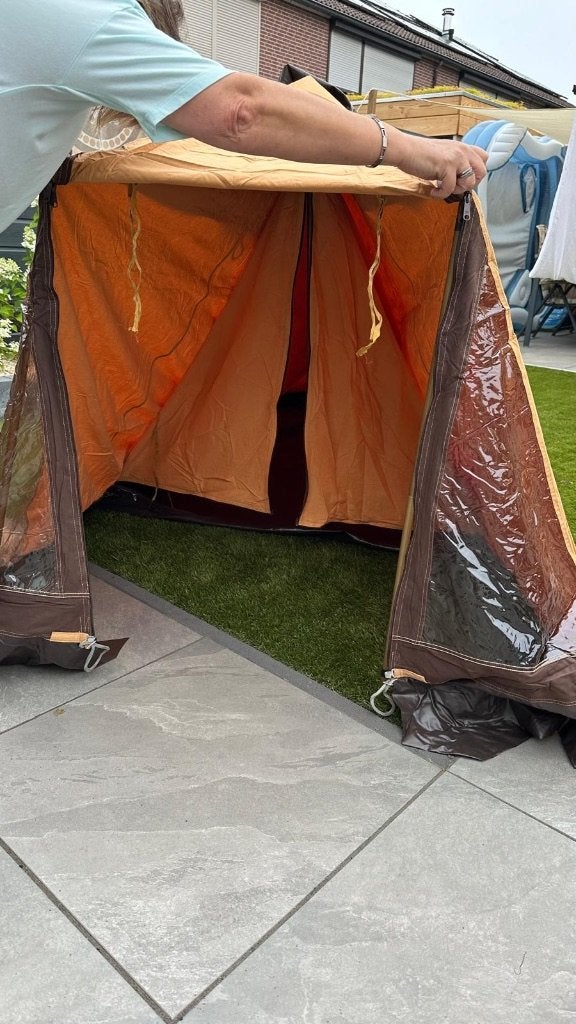 kinder tent, Ophalen, Tot en met 2