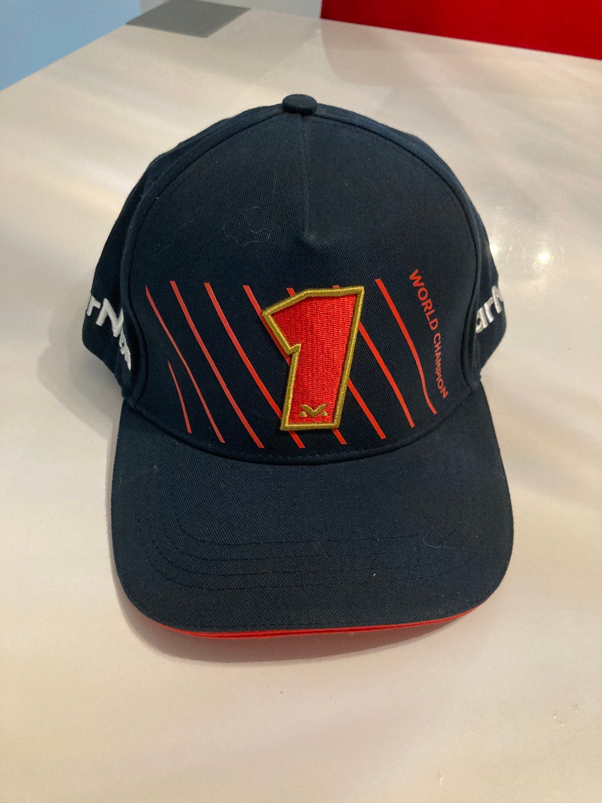 Max Verstappen world Champion cap nr1, Ophalen of Verzenden, Nieuw, Formule 1