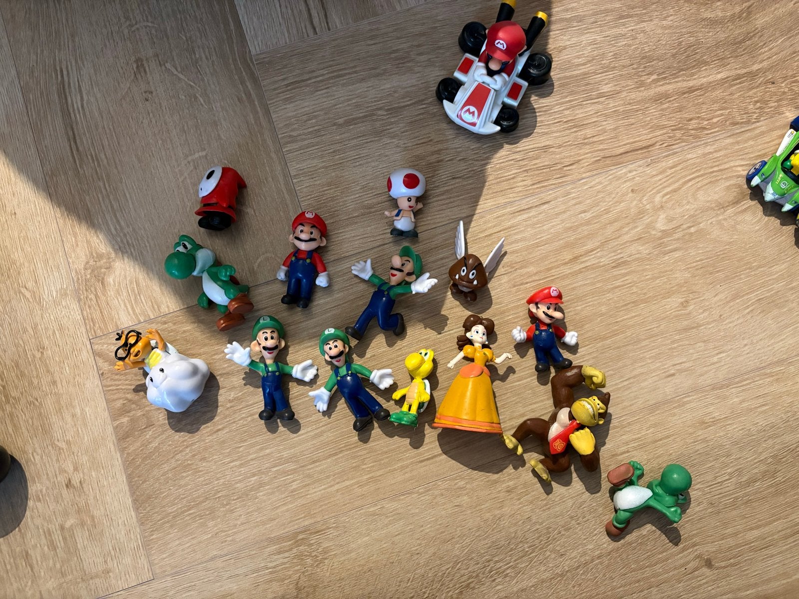 Diverse Mario poppetjes - set van 15 figuren, Ophalen, Gebruikt