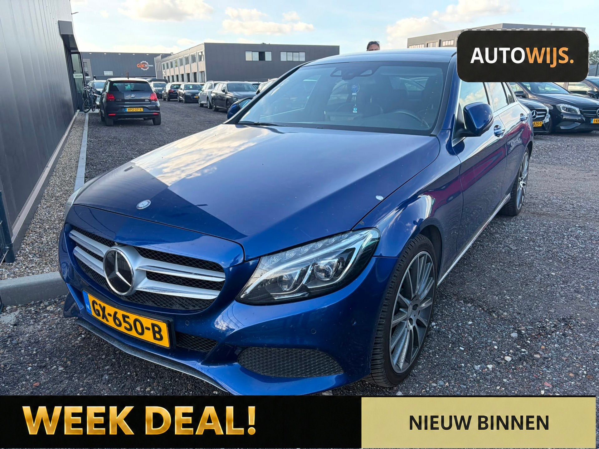 Mercedes-Benz C-klasse 350 e Lease Edition|PANO|LEDER|BURMES, Auto's, Automaat, Dealer onderhouden, Achterwielaandrijving, Gebruikt