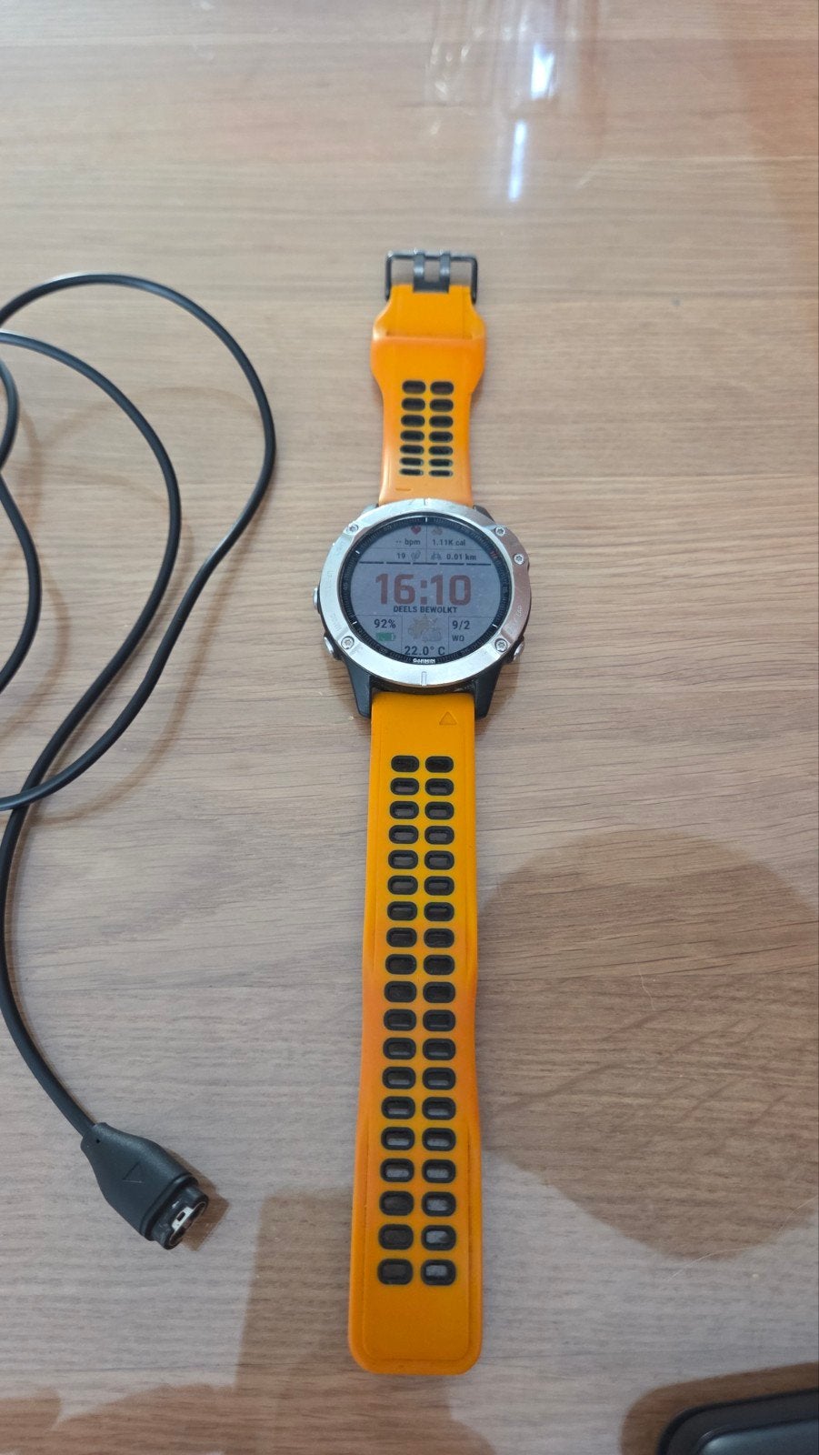 Garmin Fenix 6 - Zo goed als nieuw, inclusief doosje, Zwart, Garmin, Ophalen of Verzenden, Zo goed als nieuw