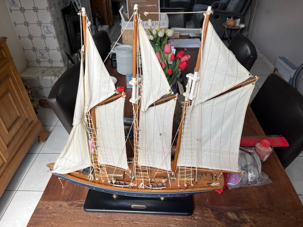 Gedetailleerd Model Boot Marco Polo - 67x12x70 cm, Ophalen, Zo goed als nieuw, Groter dan 1:32, Overige merken