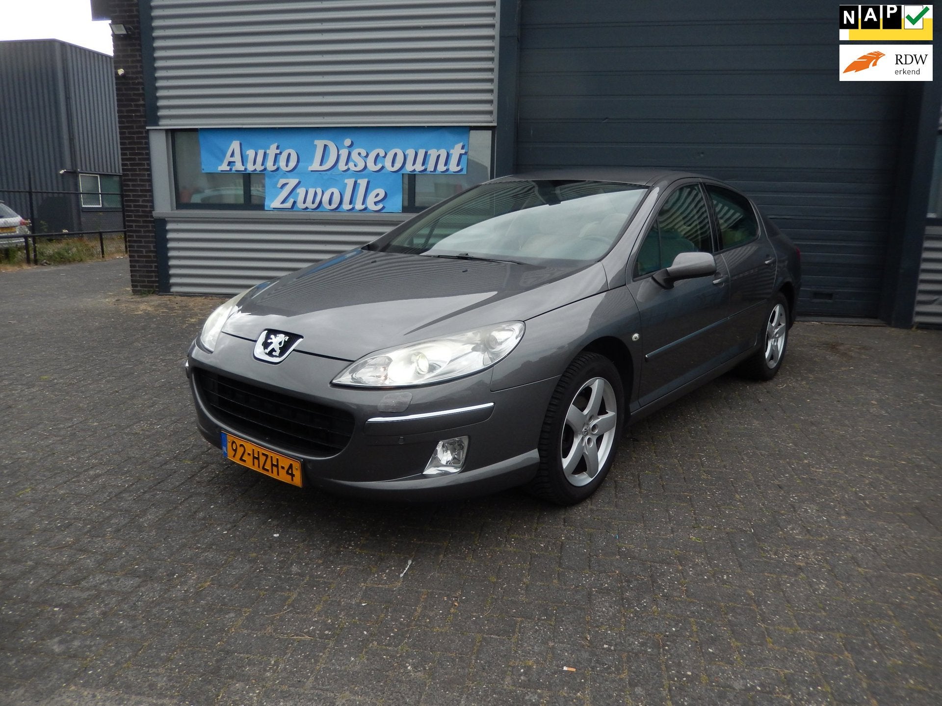 Peugeot 407 2.0 ST Pack Business Intro NAVI, Auto's, Voorwielaandrijving, 745 kg, 4 cilinders, Origineel Nederlands