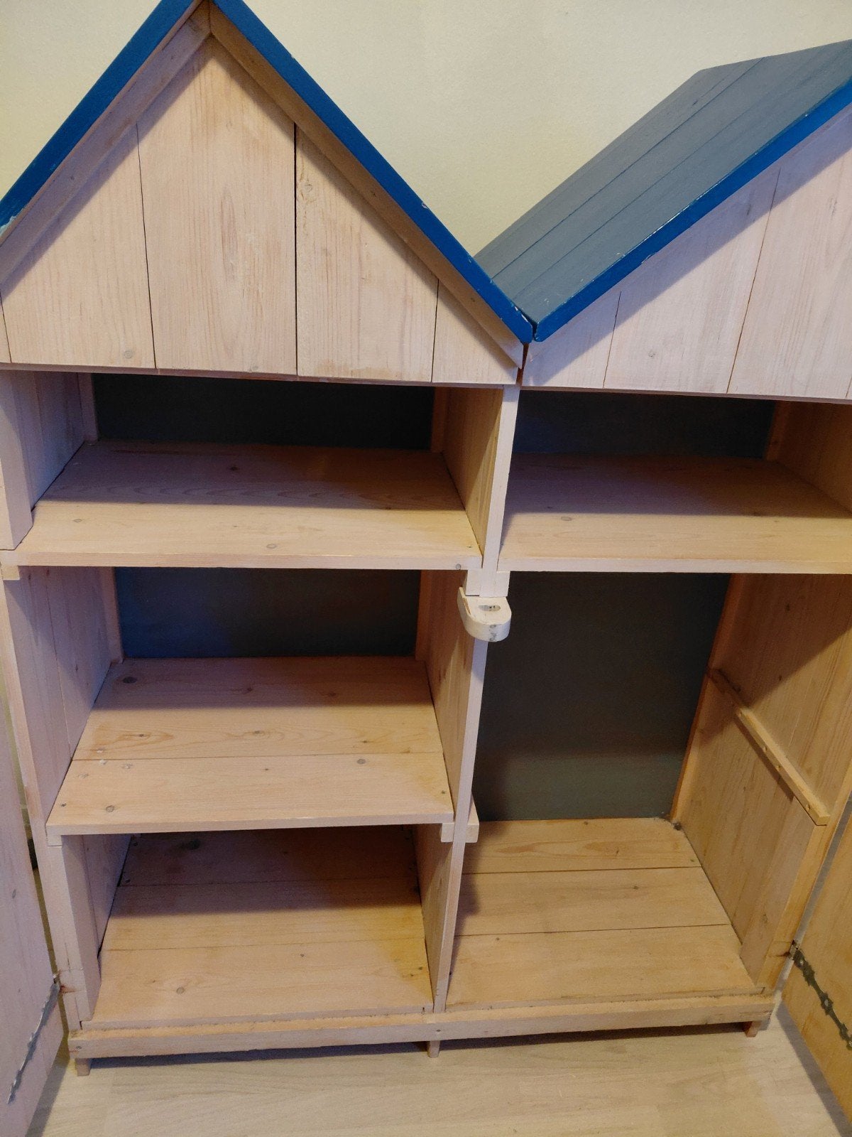 Unieke strandhuisjes kast - handgemaakt, Ophalen of Verzenden, Gebruikt