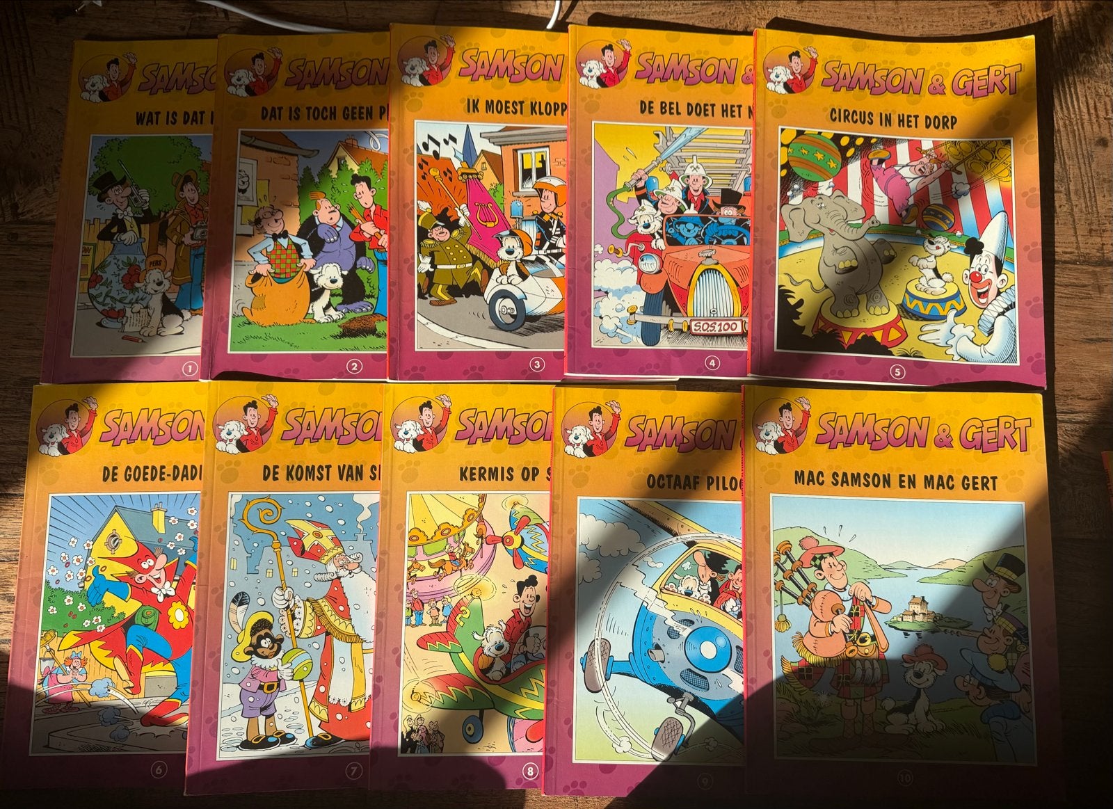 Samson & Gert stripboeken en vakantieboeken - Complete set, Boeken, Complete serie of reeks, Ophalen of Verzenden, Gelezen