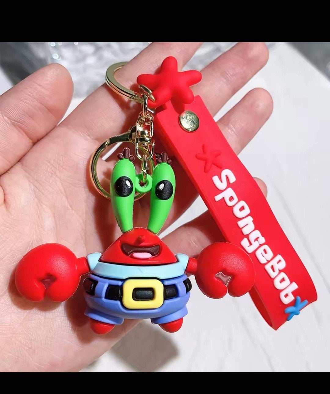 Nieuwe SpongeBob Mr. Krabs sleutelhanger, Ophalen of Verzenden