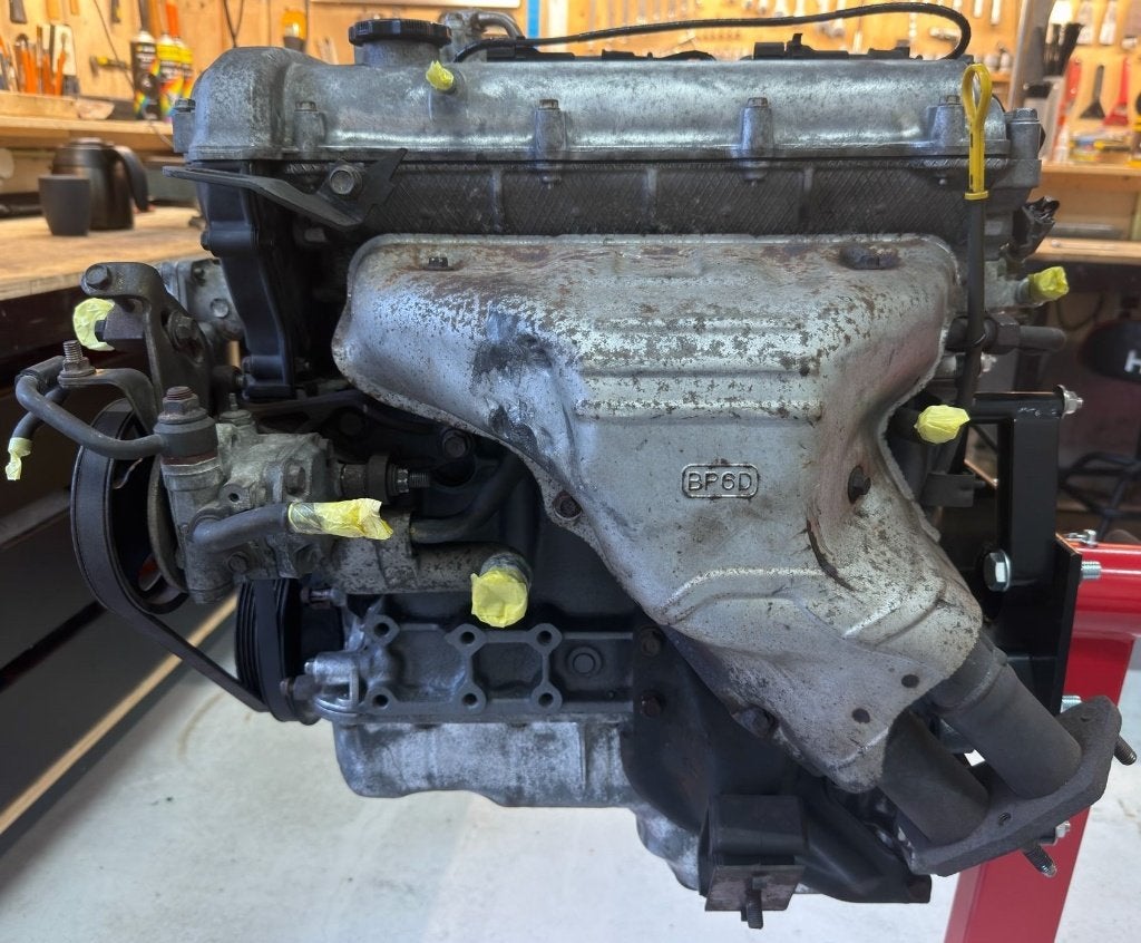 MAZDA MX 5  1.8 DOHC VVT Motor met COMPLETE AANDRIJFLIJN, Auto-onderdelen, Motor en Toebehoren, Mazda, Gebruikt, Ophalen