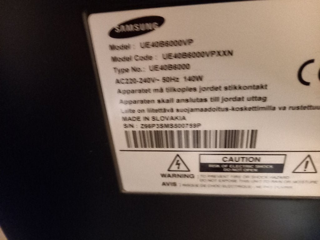 Mooie Samsung 40 inch  met afstandsbediening, Ophalen, 50 Hz, LCD, Zo goed als nieuw
