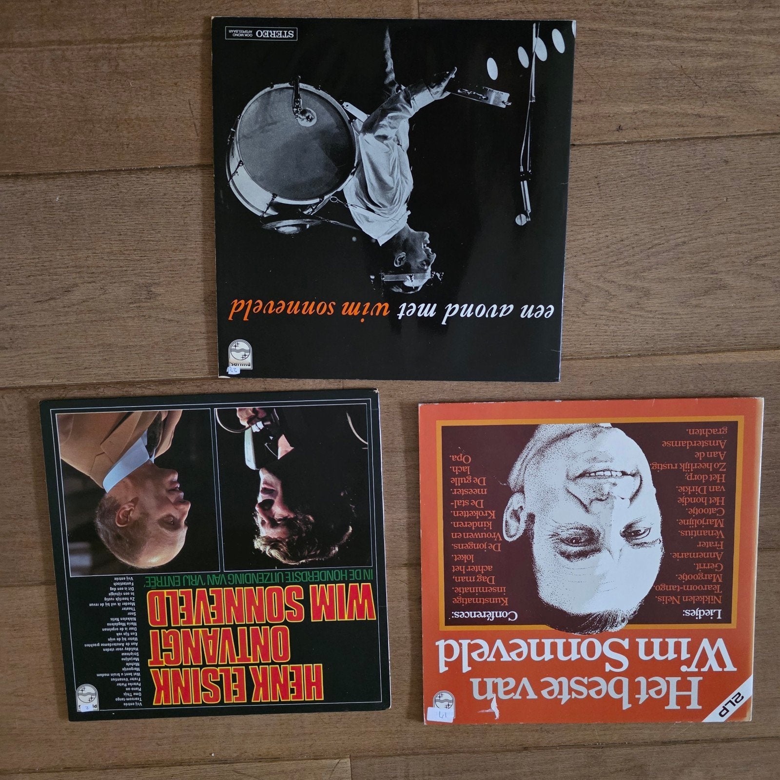 Wim Sonneveld Vinyl Collectie - 3 LP's, Cd's en Dvd's, Vinyl | Nederlandstalig, Gebruikt, Overige genres, Ophalen of Verzenden