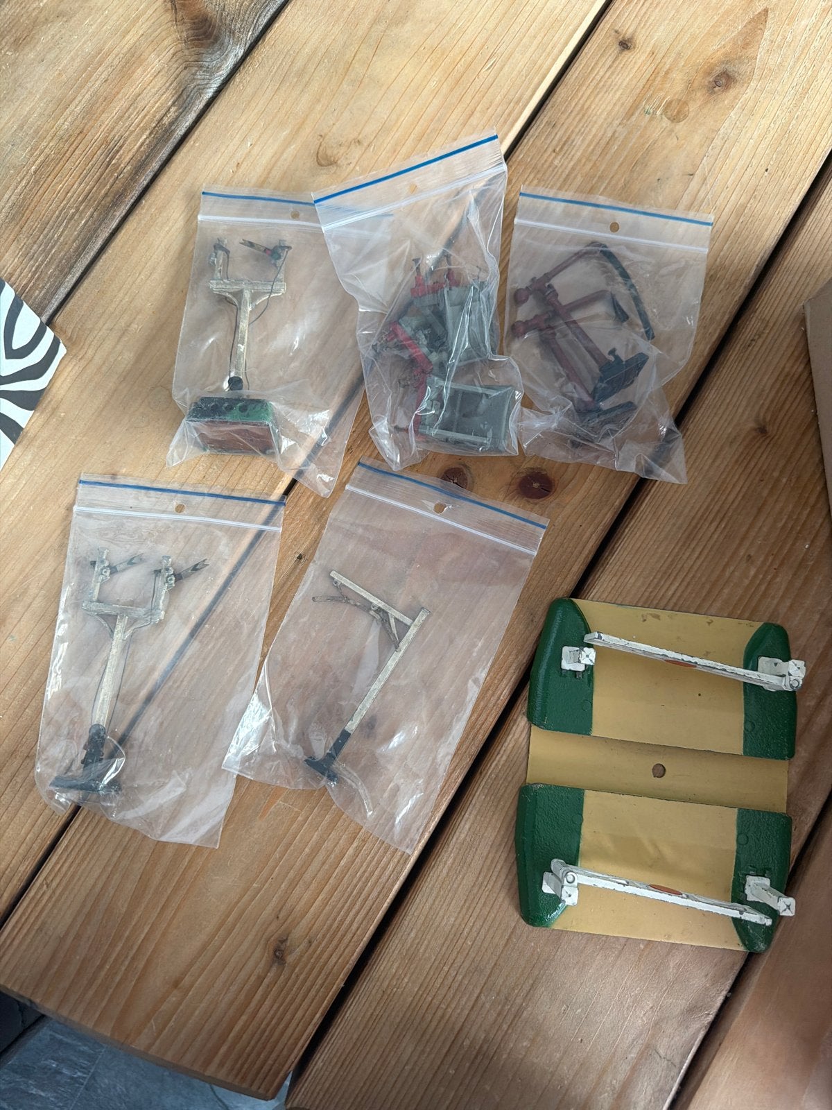Hornby Dublo Treinrails en Accessoires - Vintage Set, Overige merken, Wisselstroom, Gebruikt, Rails
