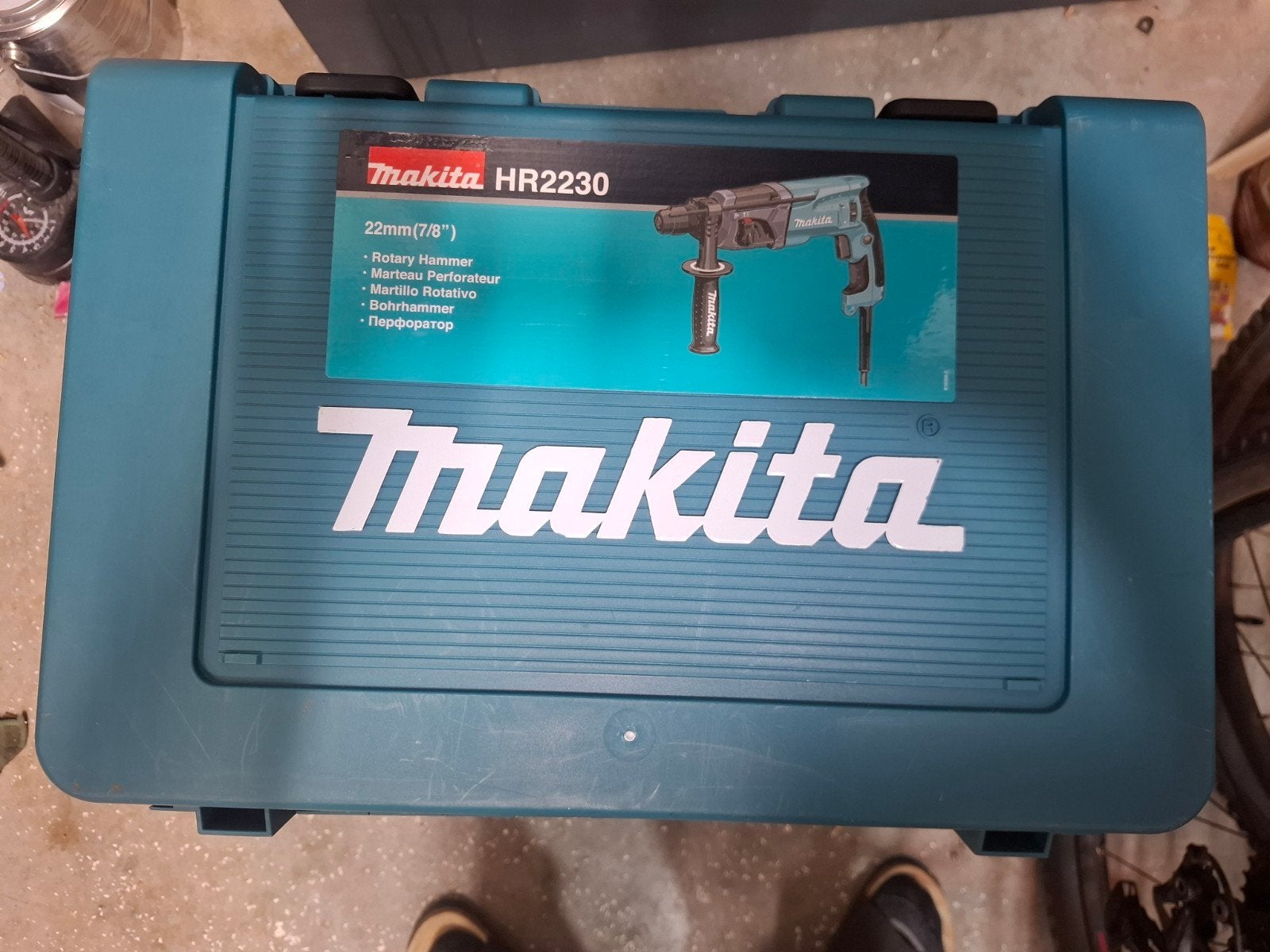 Makita HR2230 Boorhamer - Krachtig en Betrouwbaar, Boor- en/of Breekhamer, Ophalen of Verzenden, Klopboormechanisme, Gebruikt