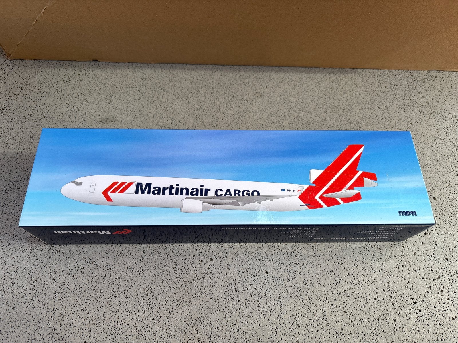 Martinair Cargo MD-11 Schaalmodel 1:200, Overige merken, 1:200 of kleiner, Nieuw, Ophalen of Verzenden