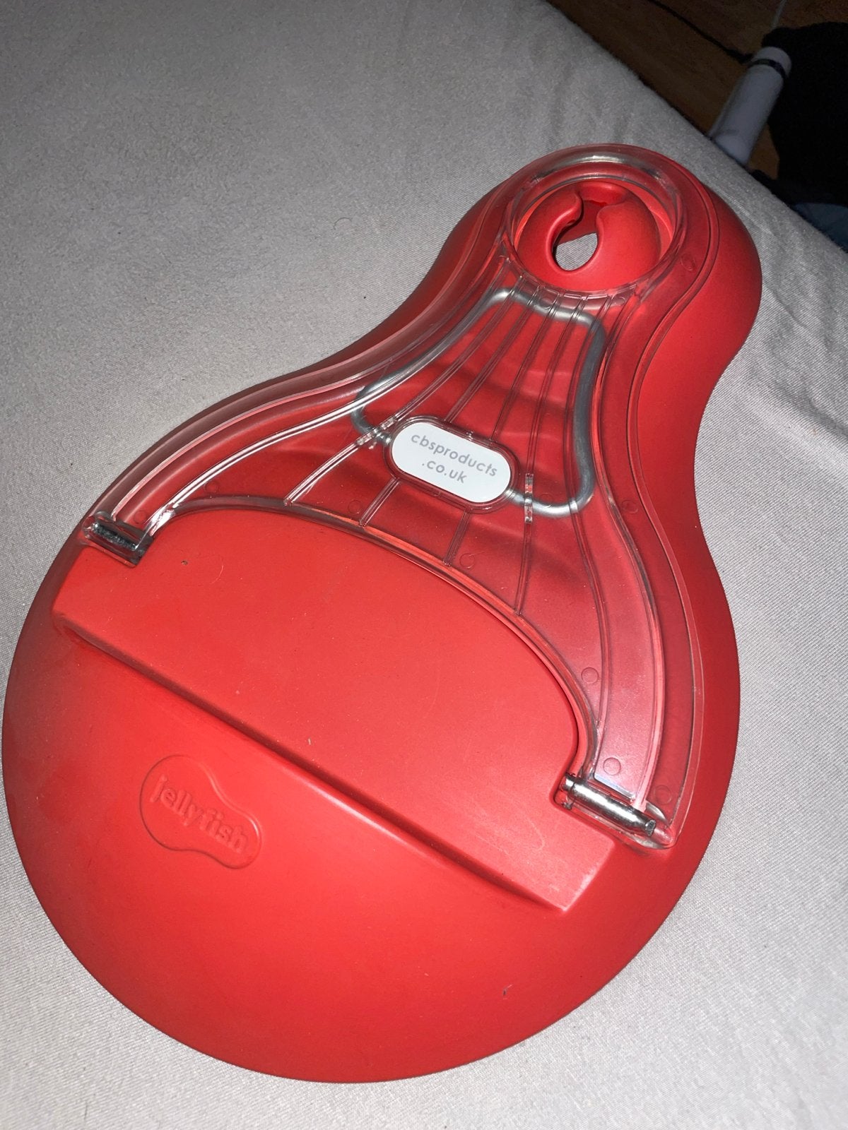 Jellyfish Laptopstandaard - Ergonomisch en Draagbaar, Ophalen of Verzenden, Zo goed als nieuw, In hoogte verstelbaar