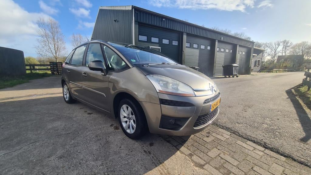 Citroën C4 Picasso 2.0 16V Eb6v 2009 zeer mooie staat, Auto's, 1486 kg, 4 cilinders, Bruin, Origineel Nederlands