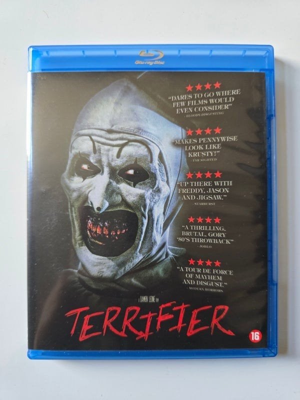 TERRIFIER (BLURAY), Carduelis & Media, Verzenden, Syran@live.nl, Tollensstraat 53D 3035NC Rotterdam