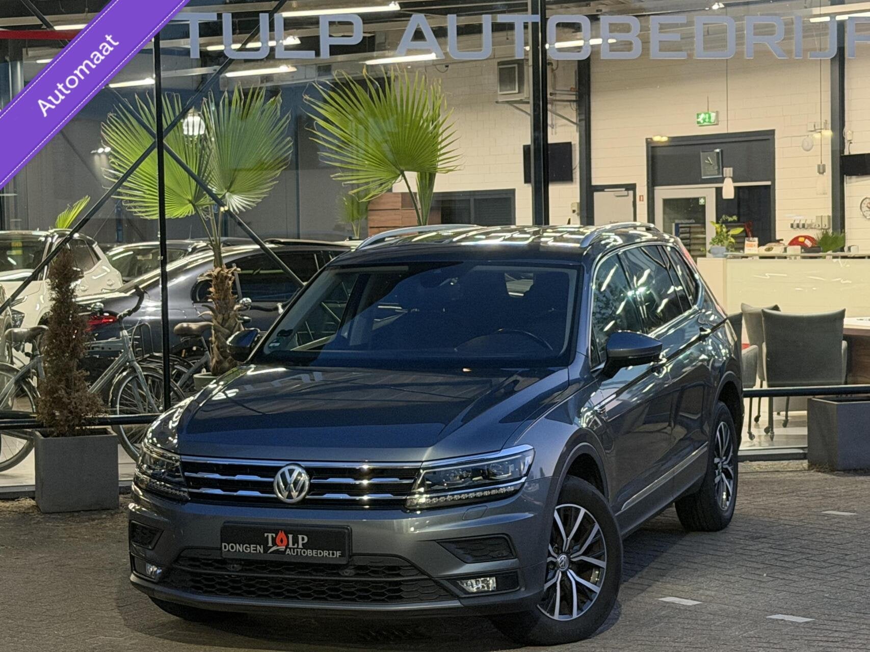 Volkswagen Tiguan Allspace 1.4 TSI Comf.Bns 7p Automaat, Auto's, Gebruikt, Zwart, 4 cilinders, 150 pk