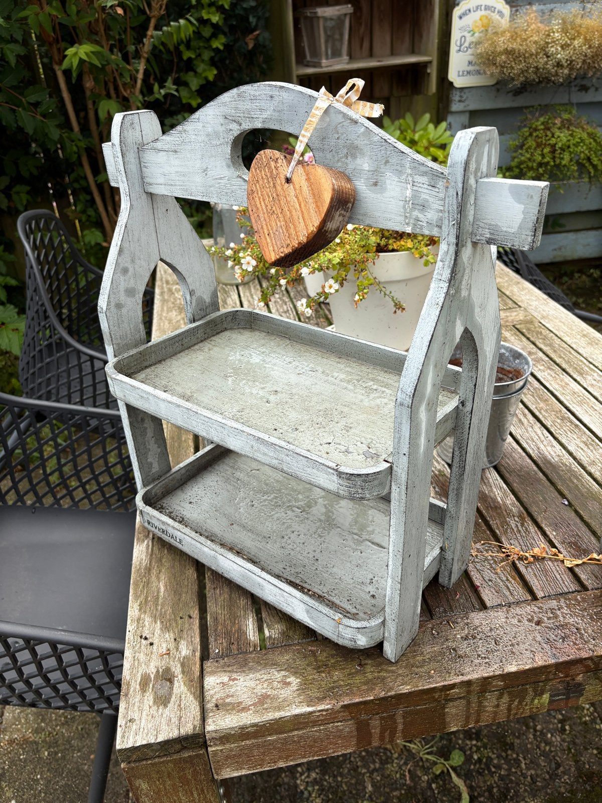 Etagere Riverdale, Tuin en Terras, Ophalen, Gebruikt
