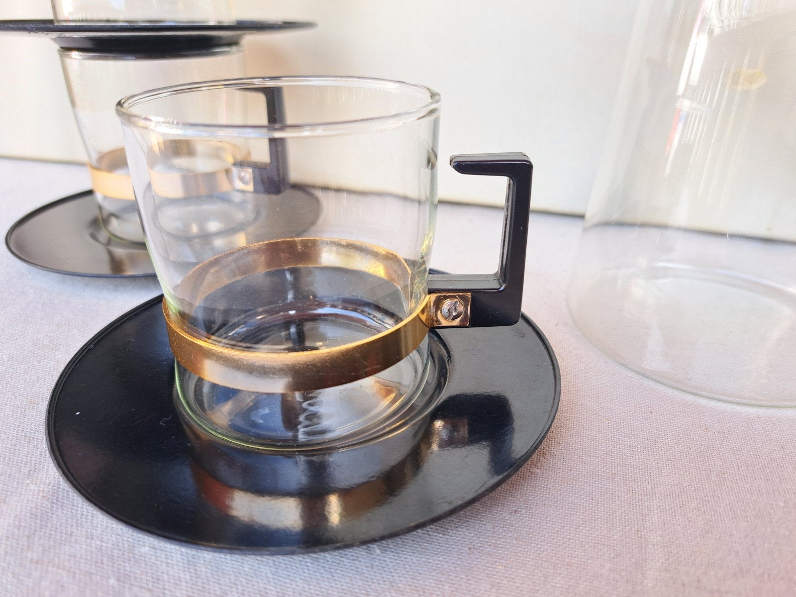 Simax koffieservies Adolf Matura/Kaval vintage tee glas
Prac, Ophalen of Verzenden