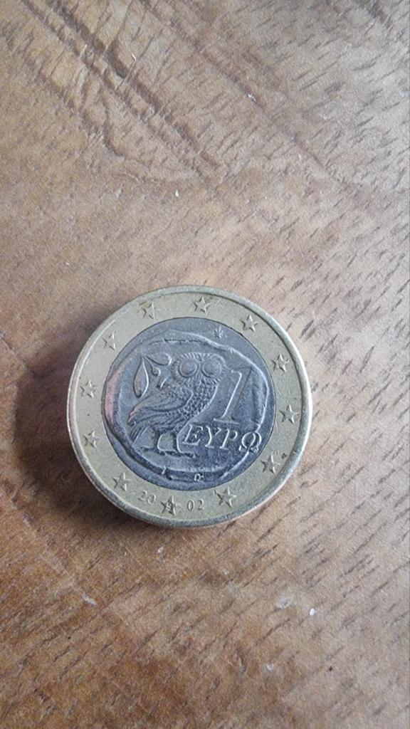 Griekse 1 Euro munt 2009 - Uil van Athena, Ophalen of Verzenden, Griekenland, 1 euro, Losse munt