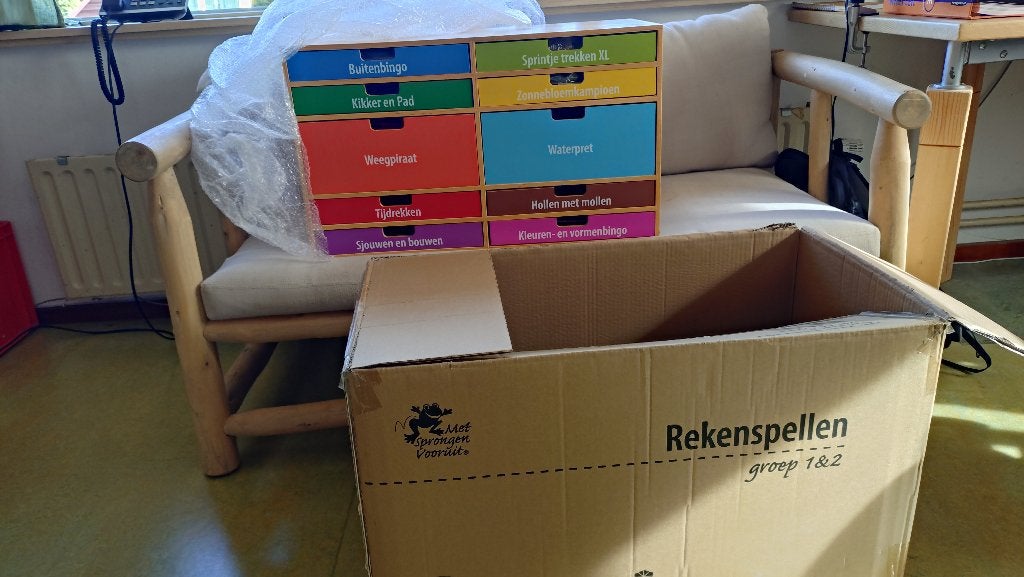 Rekenspellen Met sprongen vooruit groep 1-2, Ophalen of Verzenden, Nieuw