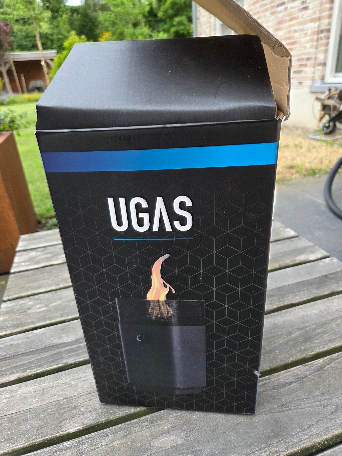 UGAS Bio-Ethanol Sfeerhaard - Nieuw in Doos, Ophalen of Verzenden, Nieuw, Vuurkorf