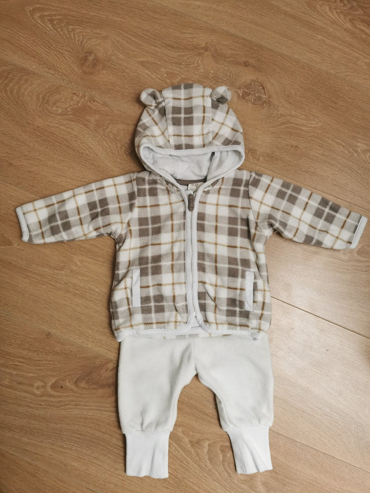 H&M beren pakje set broek + vest maat 62, Kinderen en Baby's, Ophalen of Verzenden, Gebruikt, Jongetje, Setje