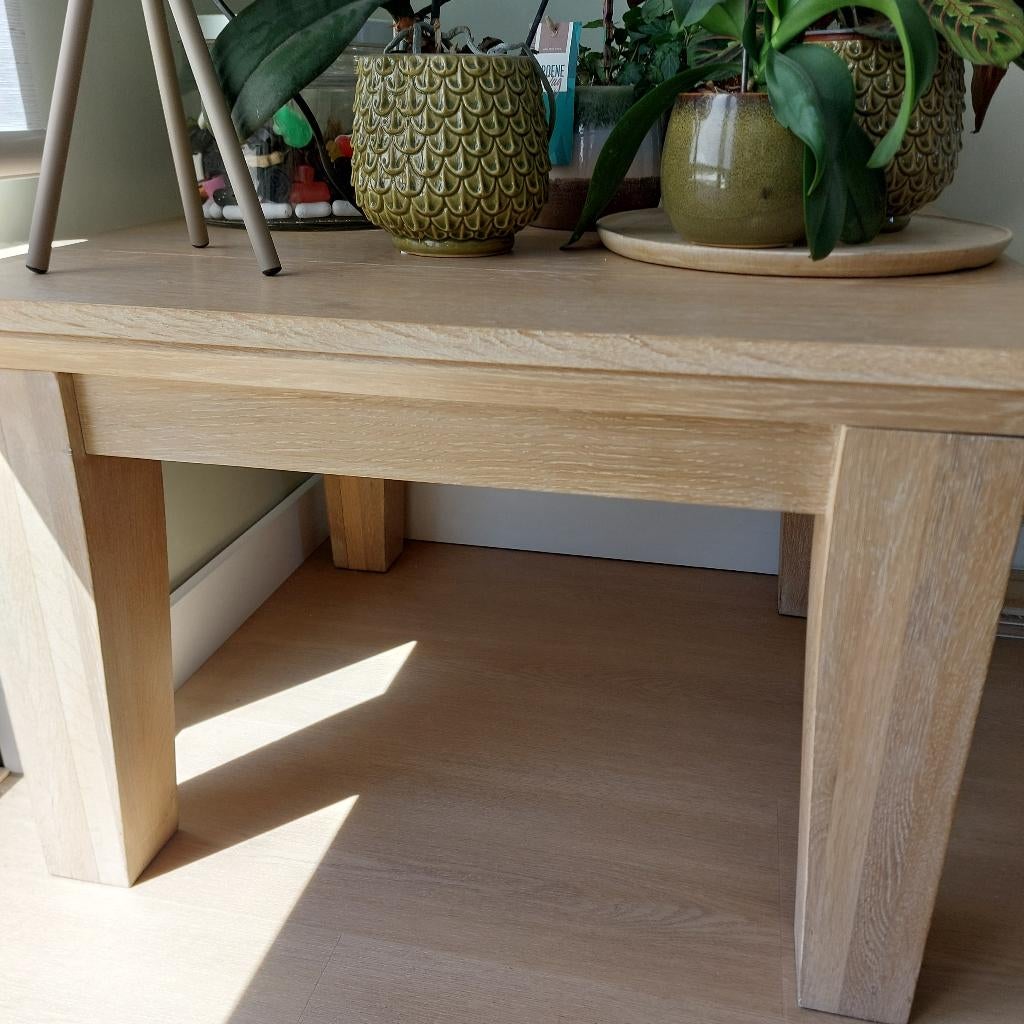 Salontafel, Ophalen, 100 tot 150 cm, 50 tot 100 cm, Eikenhout