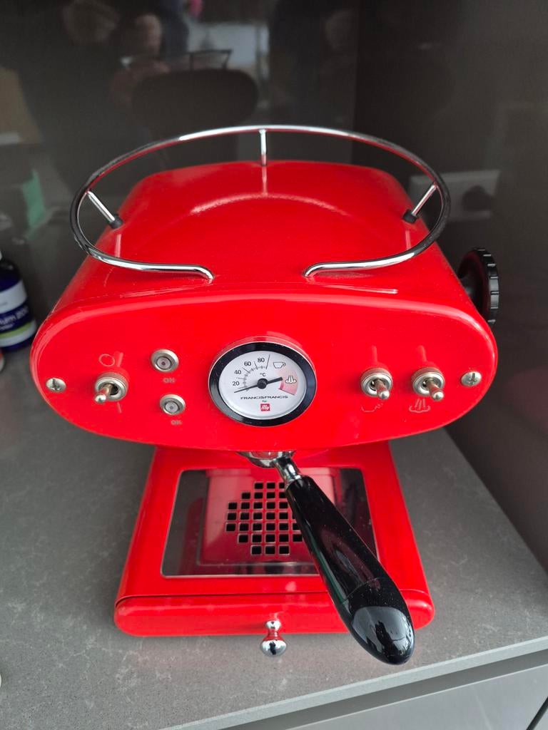 Illy X1 MIE Espressomachine Rood, Ophalen, Gebruikt, Espresso apparaat, 1 kopje