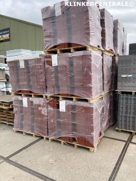 232m2 rood bordeaux gebakken klinkers 7-duimers paviona sten, Tuin en Terras, Info.nl@wienerberger.com, Keramiek, Klinkers, Nieuw