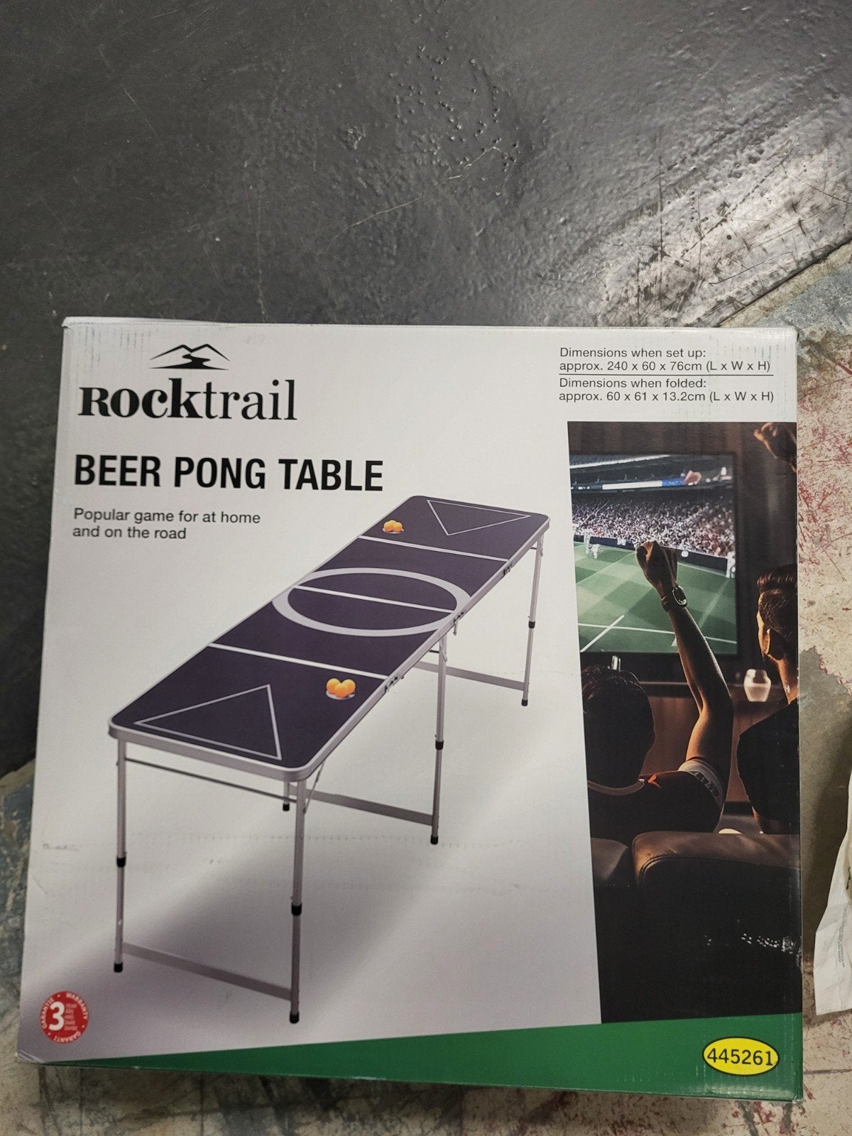 Rocktrail Bierpongtafel - Opvouwbaar en Draagbaar, Ophalen of Verzenden, Zo goed als nieuw