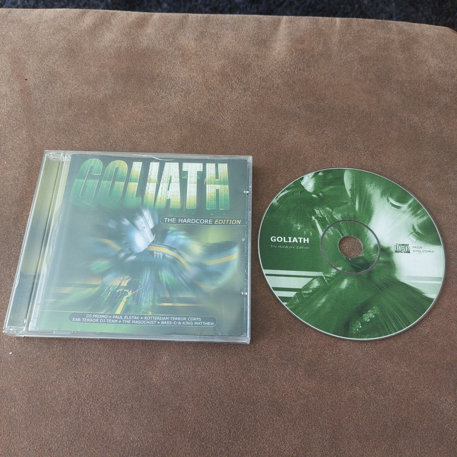 Goliath - The Hardcore Edition CD megarave records, Hardcore, Ophalen of Verzenden, Zo goed als nieuw, Verzamelalbum