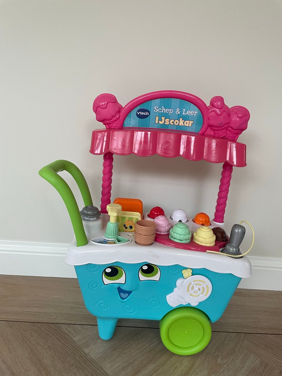 VTech Schep & Leer IJscokar, Ophalen, Gebruikt, Jongen of Meisje