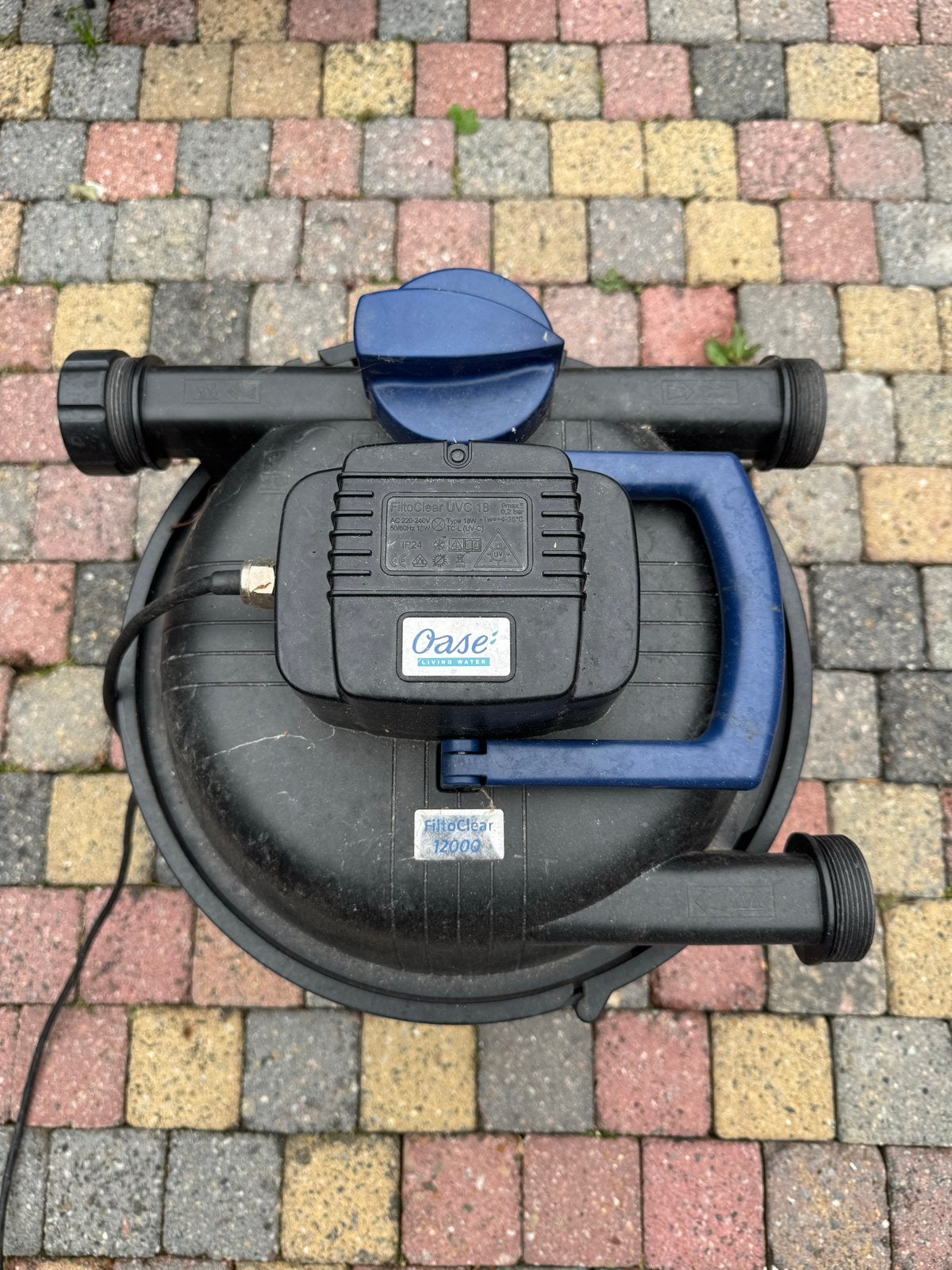 Oase FiltoClear 12000 Vijverfilter met UVC 18W, Tuin en Terras, Vijver-toebehoren, Ophalen of Verzenden, Gebruikt, Vijverfilter