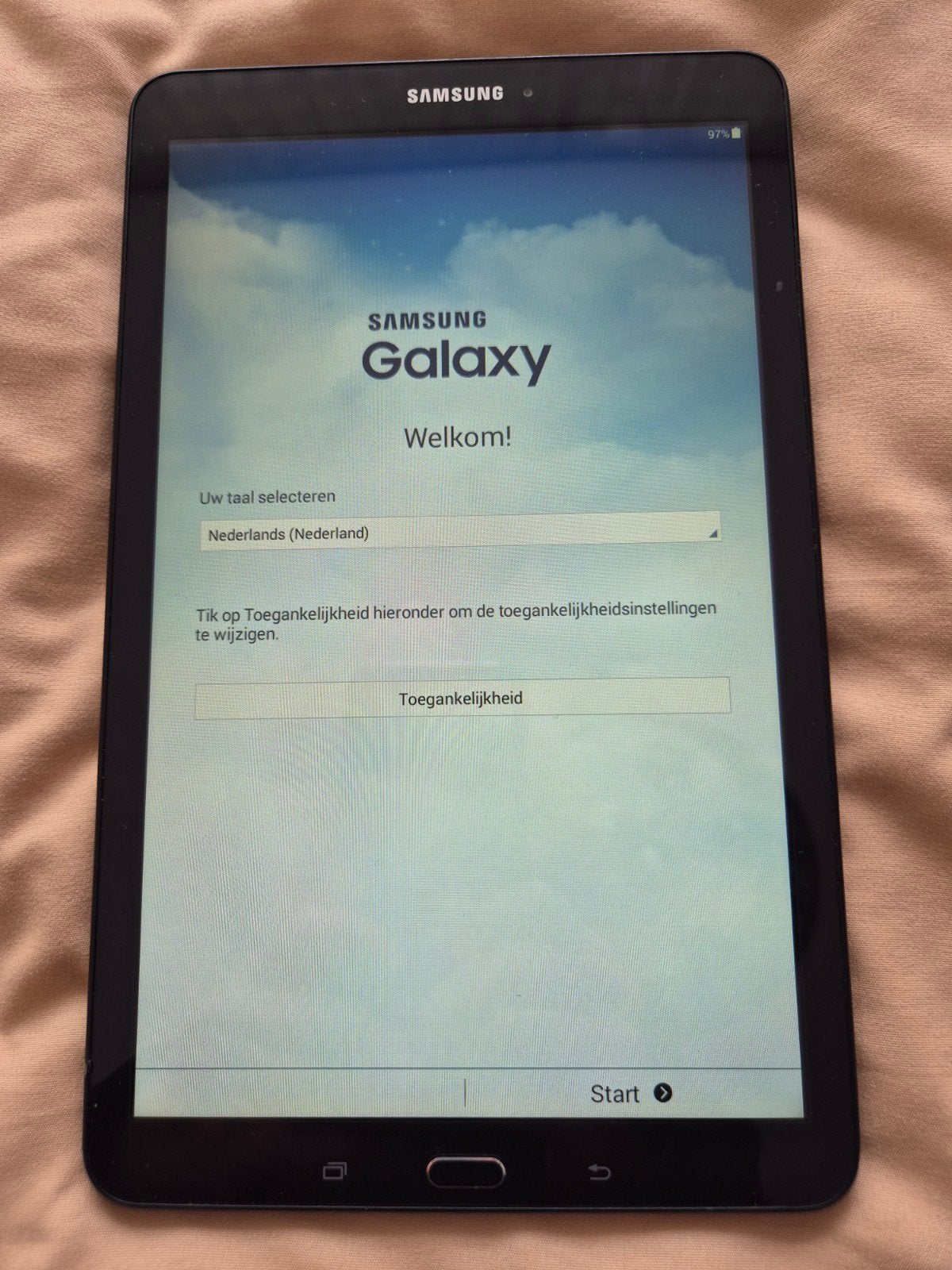 Samsung Galaxy Tab E SM-T560 8GB Tablet, Computers en Software, Windows Tablets, Ophalen, Galaxy Tab E SM-T560, Samsung
