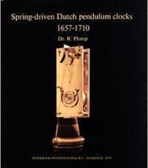 Klokken boek Plomp - Spring Driven Dutch Pendulum Clocks., Ophalen of Verzenden