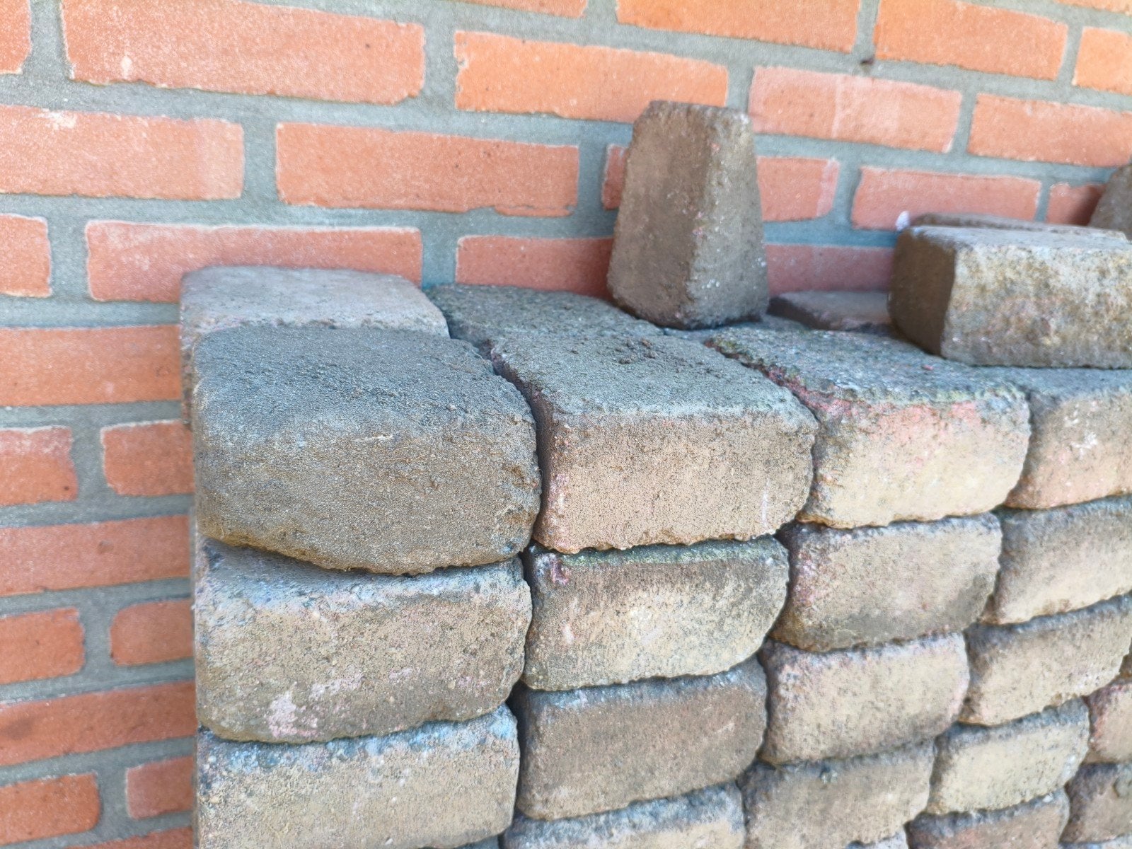 Koppelstones gratis af te halen., Ophalen, Gebruikt, Overige typen, 10 m² of meer