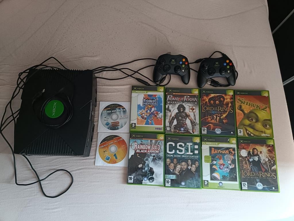 Xbox Classic Games. Gratis console erbij. LEES EERST GOED!, Ophalen, Avontuur en Actie, Vanaf 3 jaar