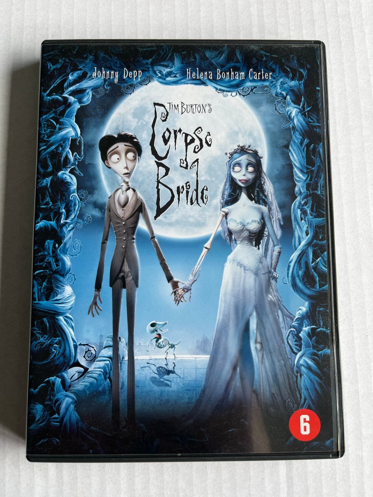 Corpse Bride DVD - Tim Burton's Animatiefilm, Animatie, Amerikaans, Nederlands, Ophalen of Verzenden