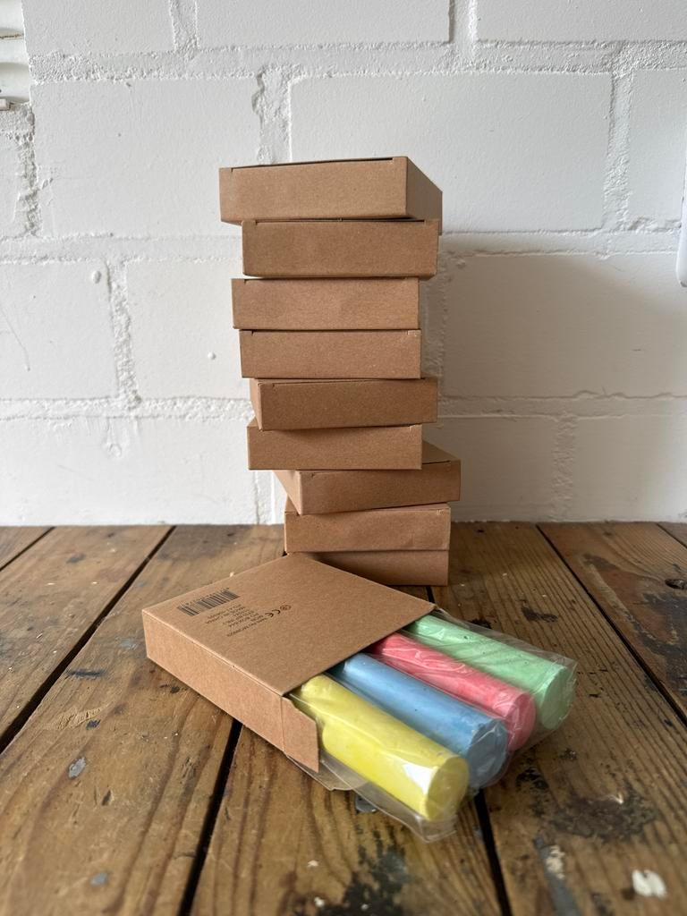 Stoepkrijtjes voor traktaties of kinderfeestjes, Overige materialen, 30 cm of meer, 50 tot 150 cm, Ophalen of Verzenden