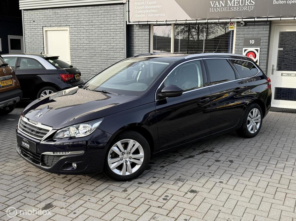 Peugeot 308 SW 1.2 PureTech Blue Lease Executive, navigatie, Auto's, Voorwielaandrijving, Stof, Gebruikt, 1199 cc