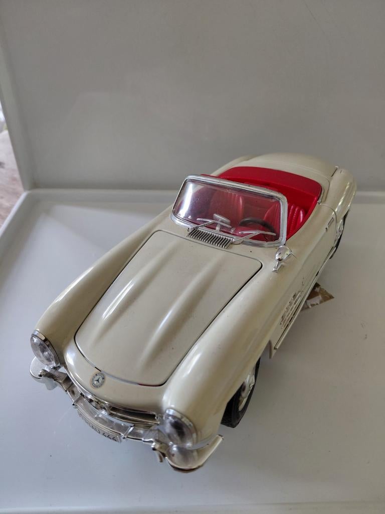 Mercedes-Benz 300 SL, Ophalen of Verzenden, Zo goed als nieuw, Auto, Bburago